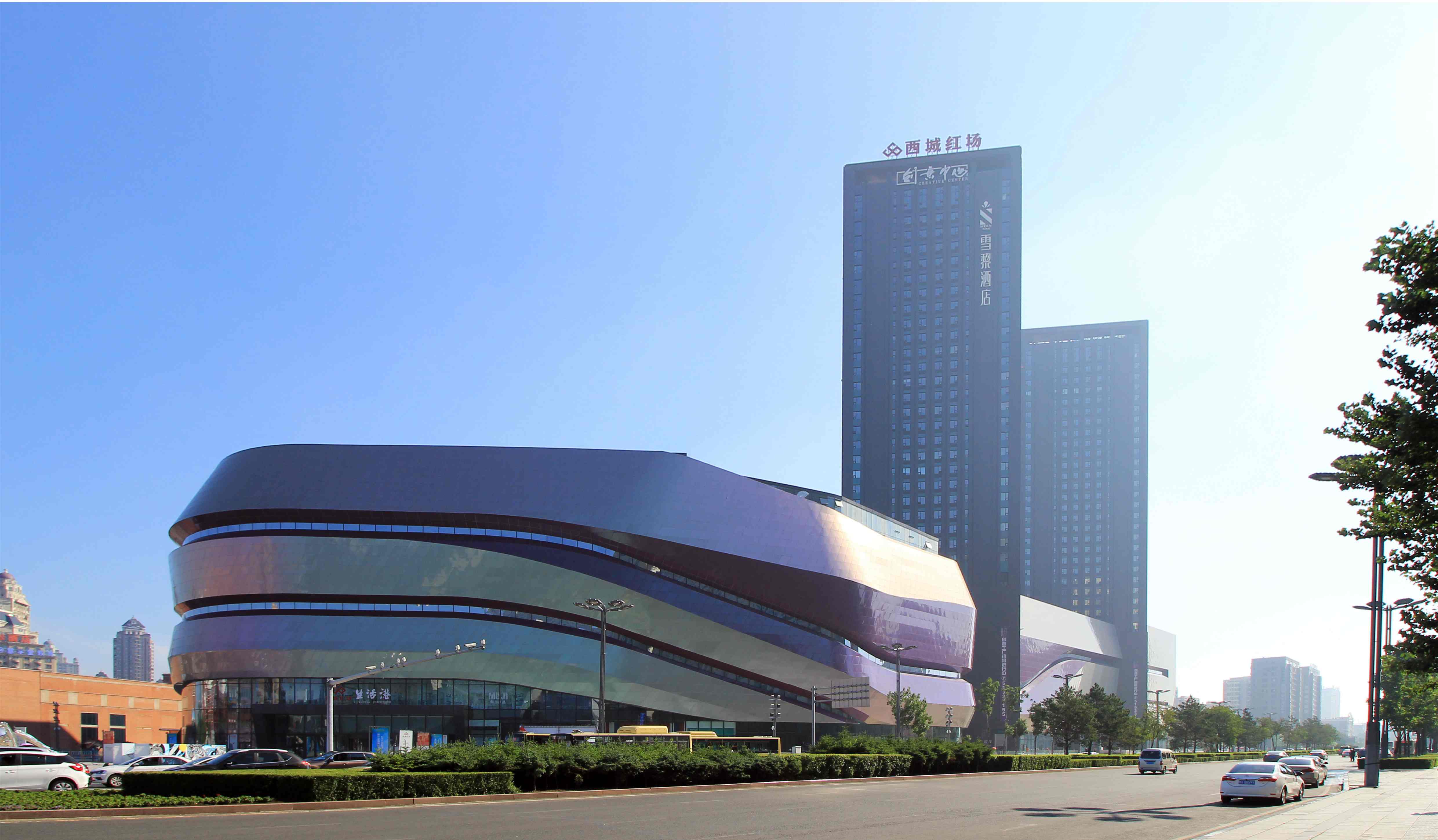 方舟国际设计有限公司作品展示 哈尔滨西城红场a-02地块商业综